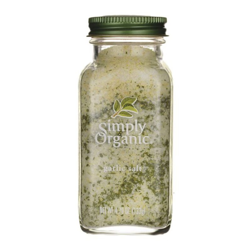 Simply Organic Garlic Salt, 4.7 Oz - Image 3