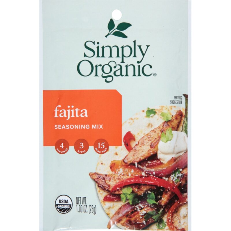 Simply Organic Fajita Seasoning Mix - Image 4