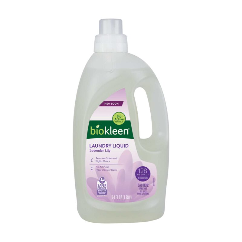 Biokleen Eco-Friendly Laundry Liquid, Lavender Lilly - 64 Oz - Image 3