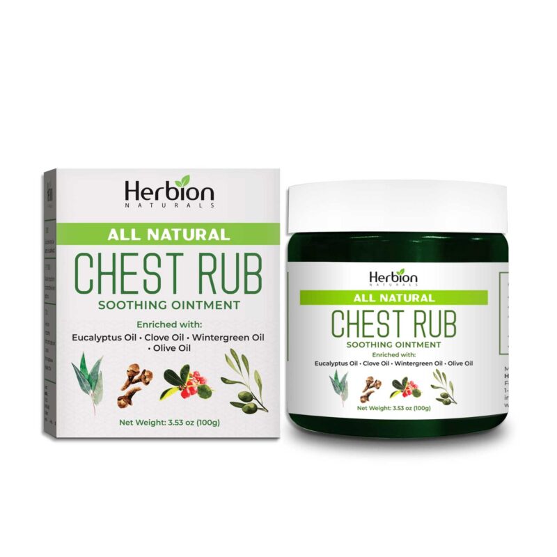 Herbion Naturals Chest Rub Soothing Ointment, 3.53 Oz - Image 3