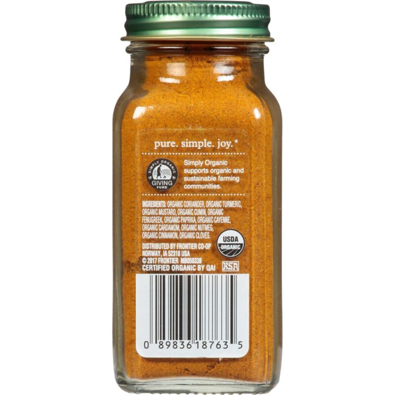 Simply Organic Curry Powder, 3 Oz - Image 2